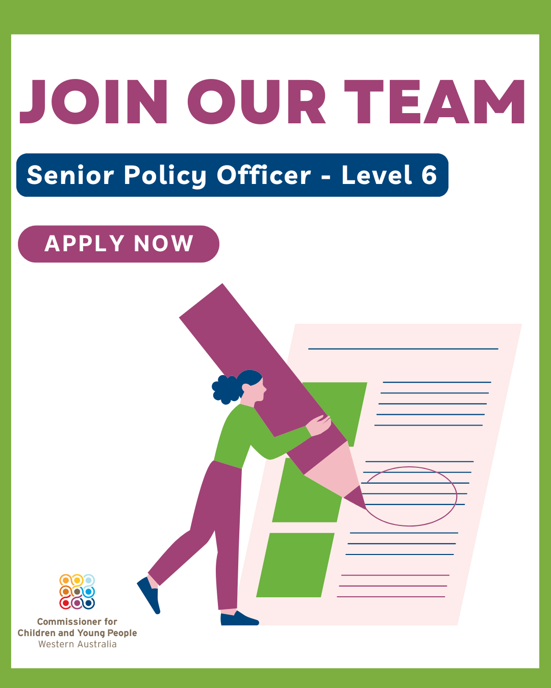 Senior Policy Officer Level 6