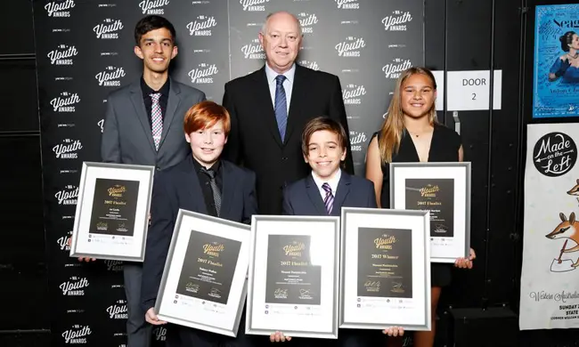 Commissioner Colin Pettit With 2017 WA Participate Award Finalists